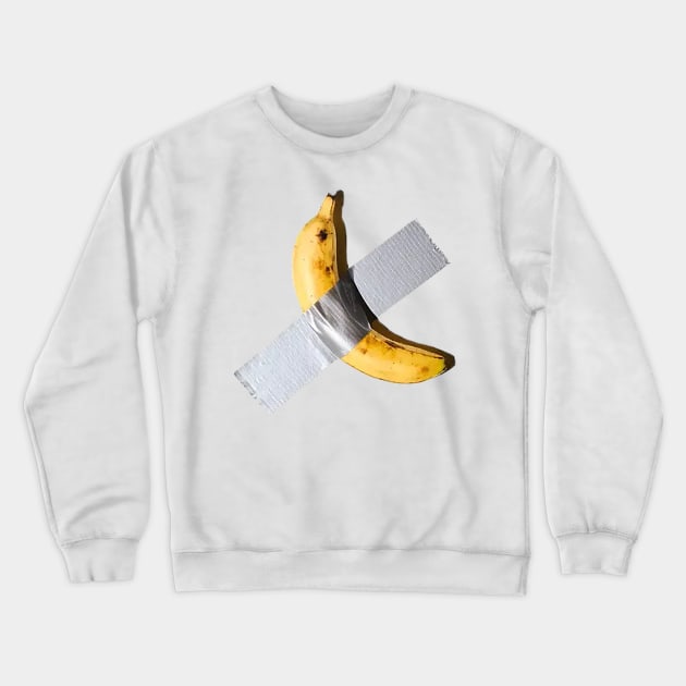 The $120,000 Banana Crewneck Sweatshirt by Lukasking Tees